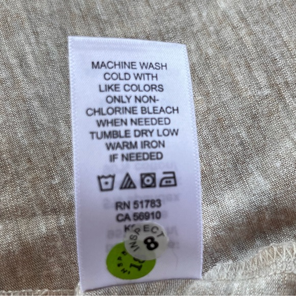 Maurices Appliqué Tan Heather Top size L - Picture 7 of 7